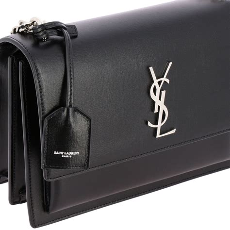 yves saint laurent borsa nera|borse Saint Laurent donna.